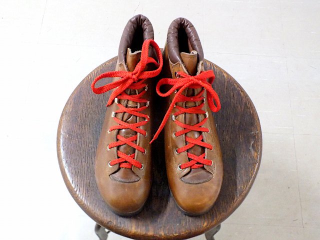 Unknown / Brown Leather Mountain Boots - Cosmic Jumper ONLINE SHOP