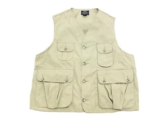 80s Willis& ポプリン ベスト USA製 Willis＆Geiger / Cotton Bush Poplin Vest - Cosmic Jumper ONLINE SHOP