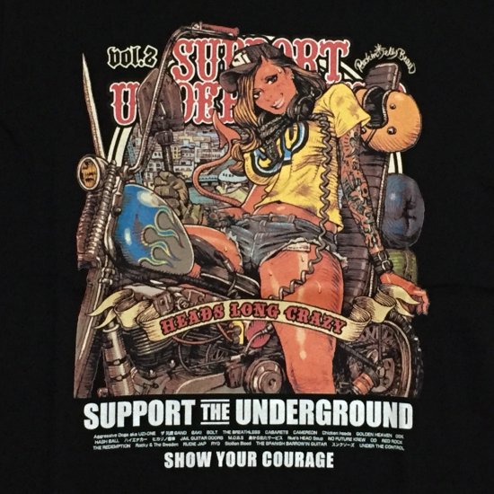 公式サイト通販 SUPPORT THE UNDERGROUND Vol.3ロッキンジェリービーン