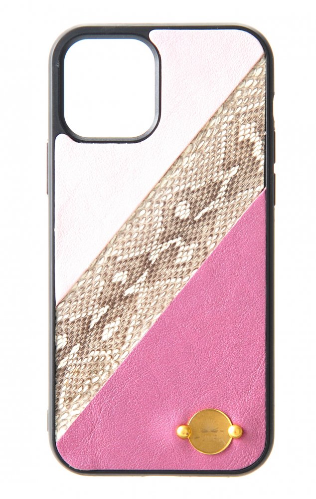 ハバー iPhone 12・12pro ヨーゲ/パープル・ピンク