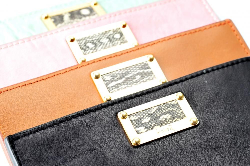 ハバー クーテン ロング カードケース/ブラック - yu-i FACTORY ONLINE SHOP