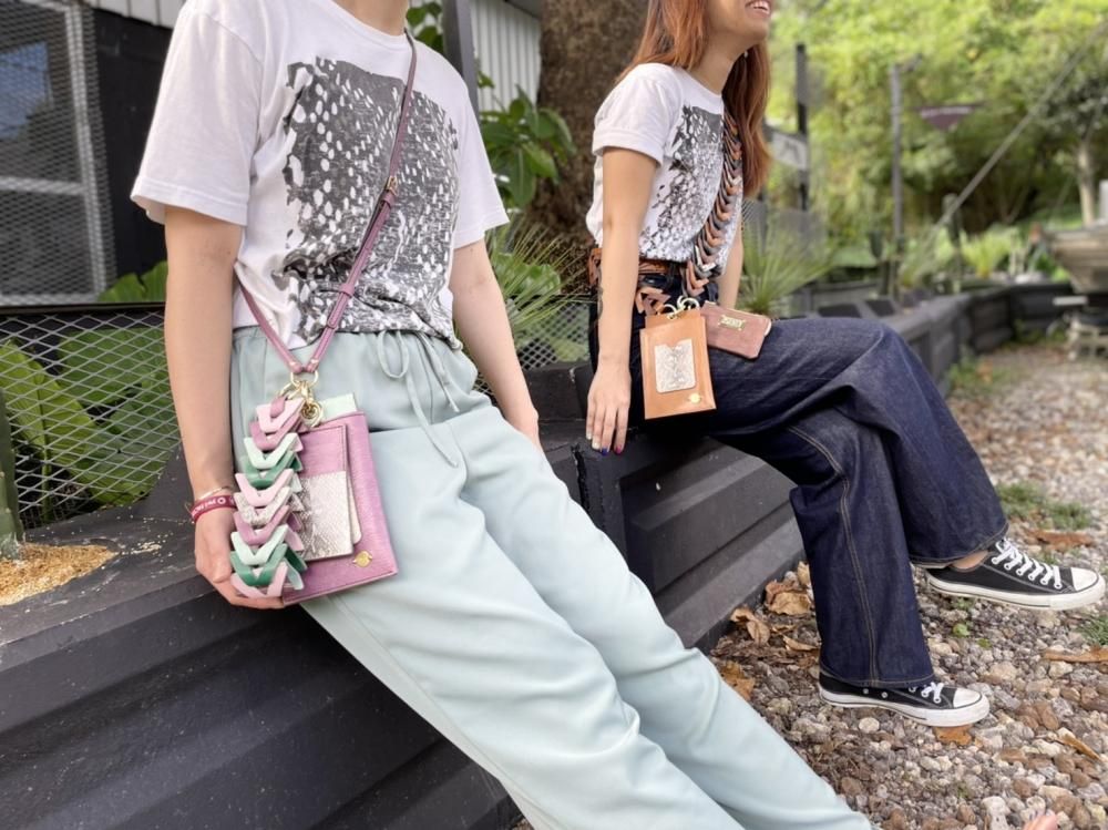 ハバー 82(ハブ)ストラップ/パープル・ライトグリーン - yu-i