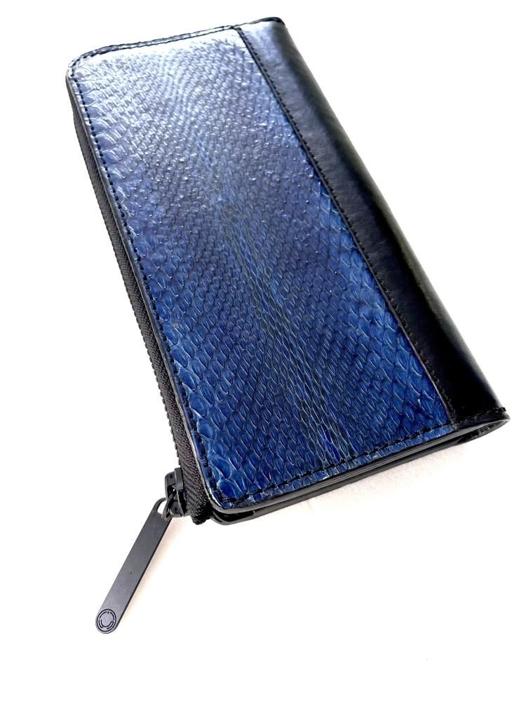 藍ハブ ビッグ ロング エルジップ/ブラック - yu-i FACTORY ONLINE SHOP