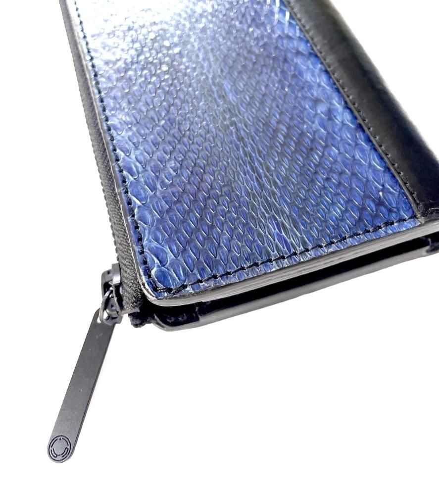 藍ハブ ビッグ ロング エルジップ/ブラック - yu-i FACTORY ONLINE SHOP