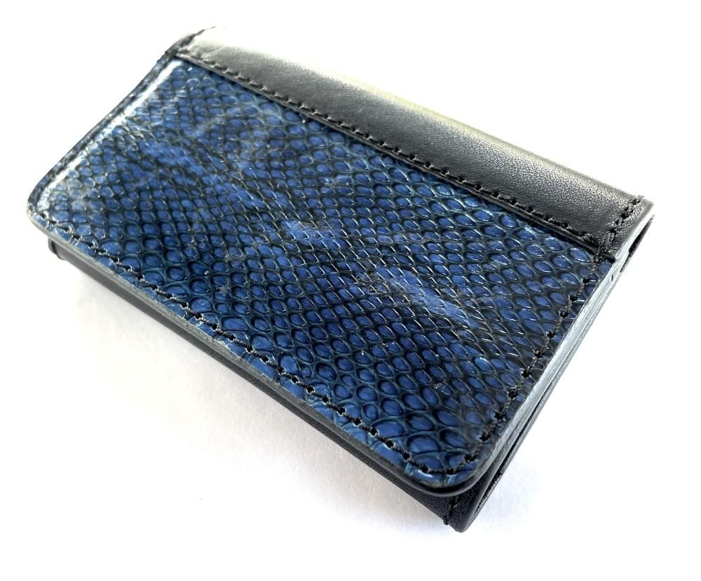 藍ハブ カードケース/ブラック - yu-i FACTORY ONLINE SHOP