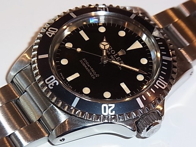 ロレックス サブマリーナ Ref.5513 ミラー - 福岡天神・大名の腕時計 
