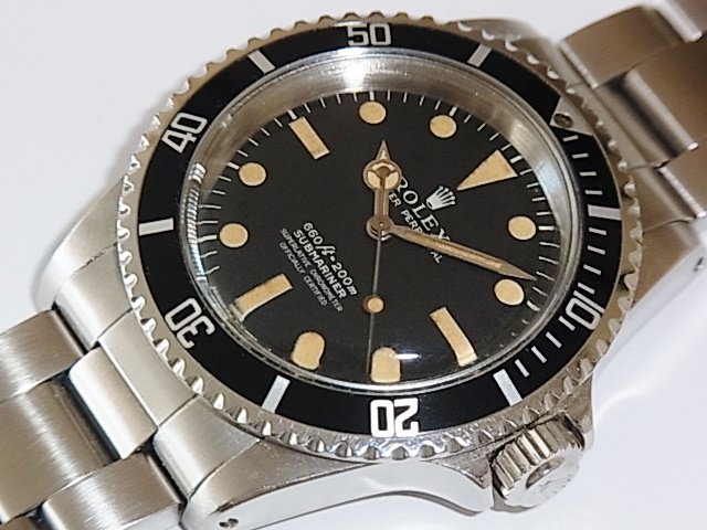 ROLEX サブマリーナ Ref.5512用 入手困難 希少 レムリッチダイヤル おそらく70年代後半のレムリッチ社製 コンディション良好 -  ブランド腕時計