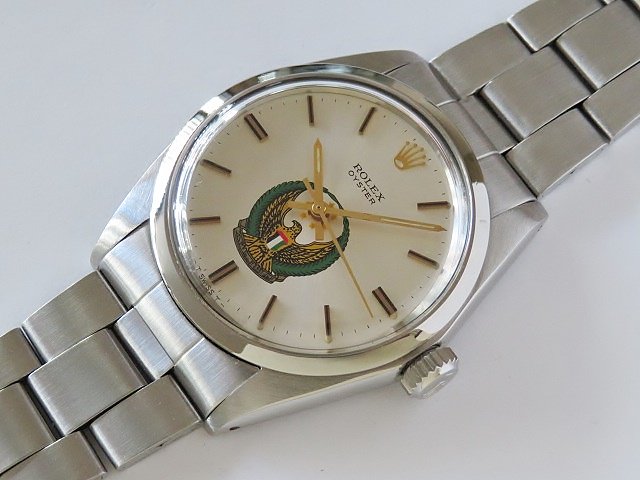 ロレックス オイスター Ref.6426 UAEアブダビ警察ダイヤル - 福岡天神・大名の腕時計専門店アンチェインドカラーズのオンラインショップ