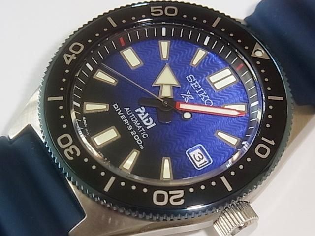 仕入れ 未使用 PADI × SEIKO PROSPEX 腕時計 自動巻き アナログ - 時計