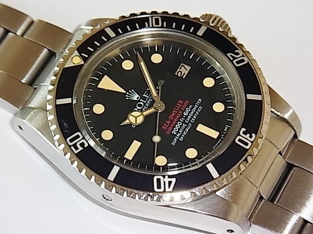 ロレックス シードゥエラー Ref.1665 赤シード Mark-4 保証書付 -  福岡天神・大名の腕時計専門店アンチェインドカラーズのオンラインショップ