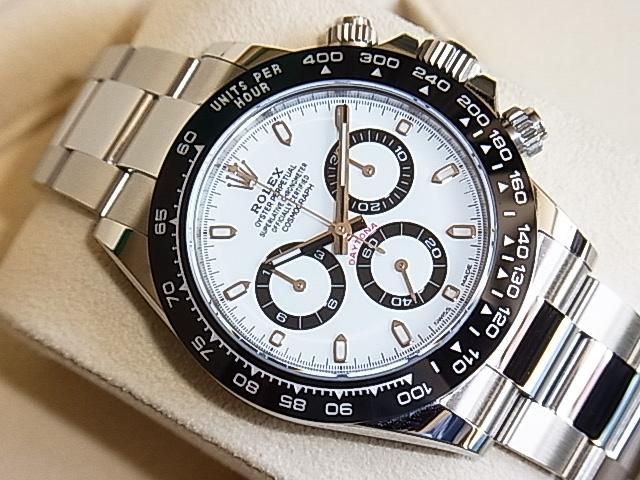 Ref.116500ln プロフ必読 デイトナブームの立役者 Ref.116500LN白 初期ロット