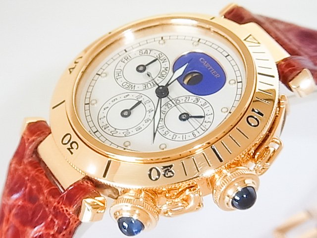 カルティエ パシャ ムーンフェイズ 3000251 - 福岡天神・大名の腕時計専門店アンチェインドカラーズのオンラインショップ