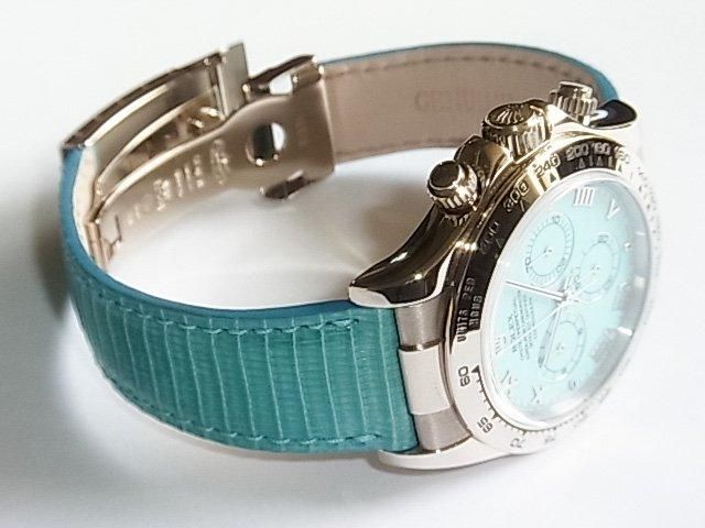 ロレックス　ビーチ　純正　ベルト　ブルー メーカーOH済】【中古美品】ROLEX（ロレックス） コスモグラフ