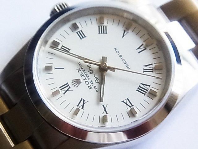 ロレックス エアキング Ref.14000M ホワイトプリントローマ