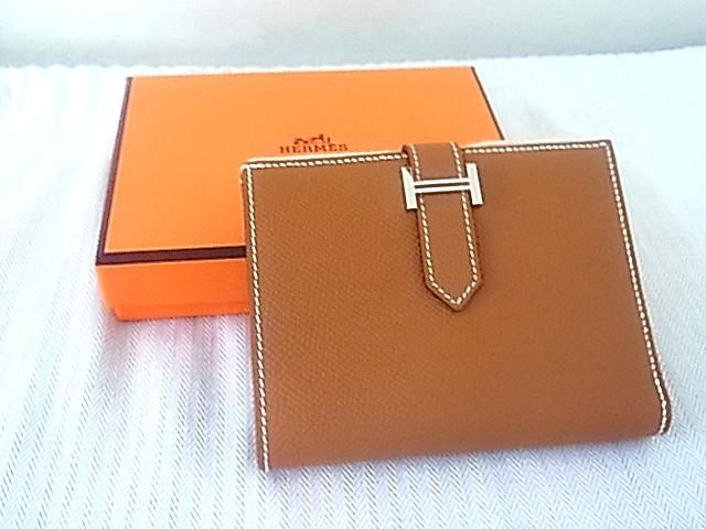 エルメス ベアンコンパクト ゴールド 未使用品 - 福岡天神・大名