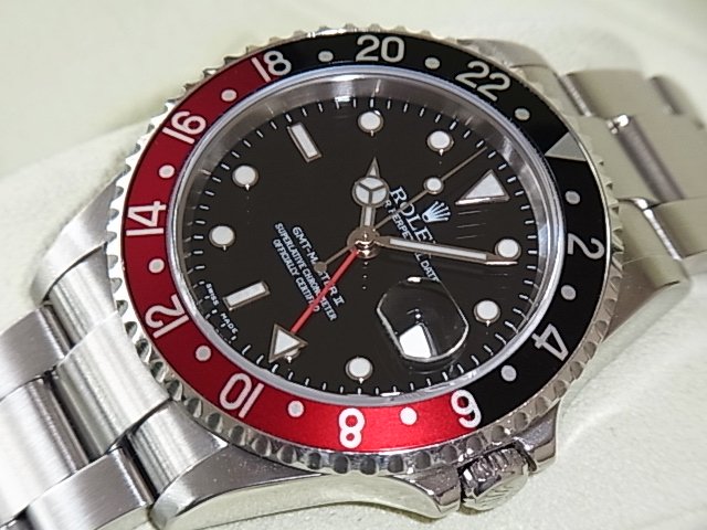 ROLEX GMT-MASTER II Ref.16710 D番 赤黒ベゼル