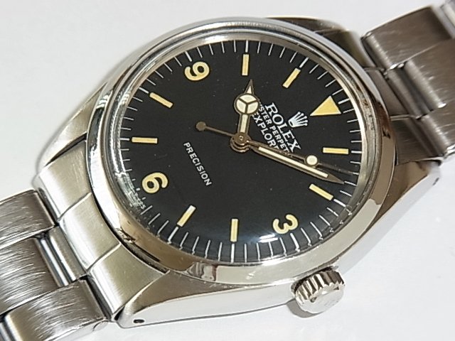ロレックス エアキング 5500 純正文字盤 - 腕時計(アナログ)