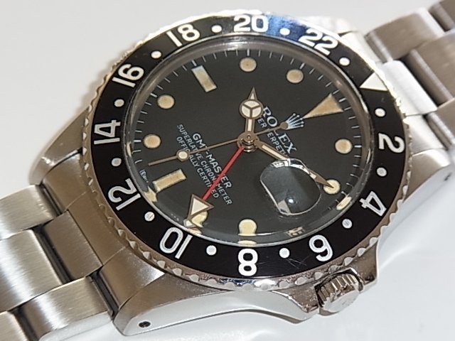時計屋さんで修理可能ロレックス　ROLEX GMTマスター16750