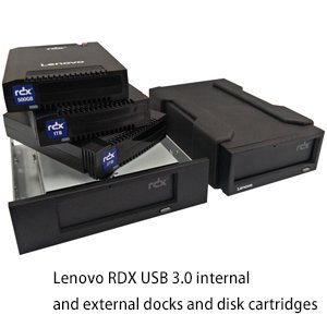 格安 lenovo ThinkServer RDX 内蔵 USB3.0 ドライブ 7T27A01501(ドッキングステーション)