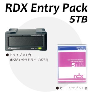 格安 タンベルグデータ RDX QuikStor 5TB データカートリッジ 8862 