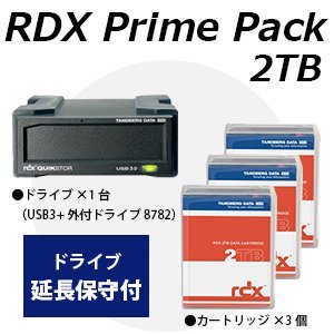 タンベルグデータ RDX QuikStor 2TB データカートリッジ-eastgate.mk