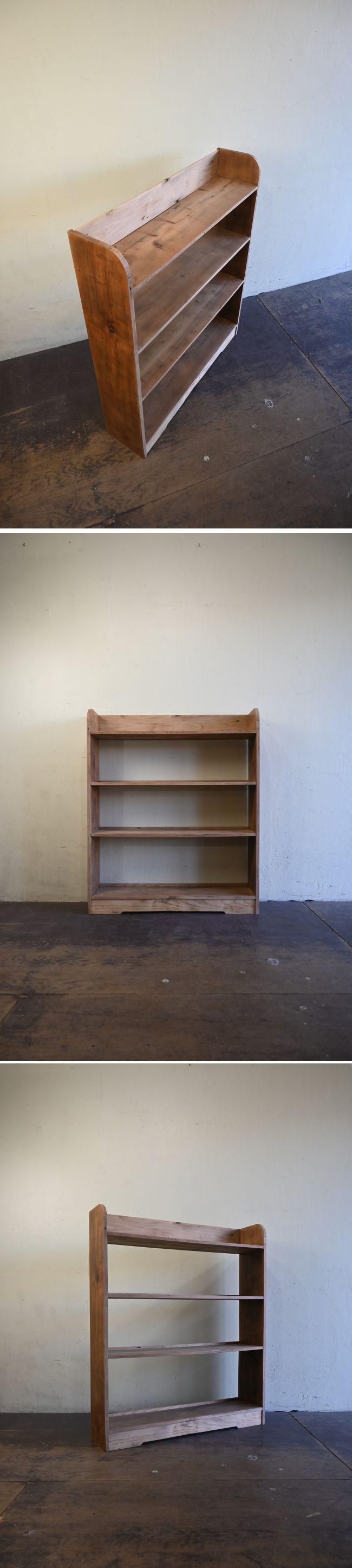 古い木味の杉材4段棚 | 古家具 古道具 - SANNPO 古道具店