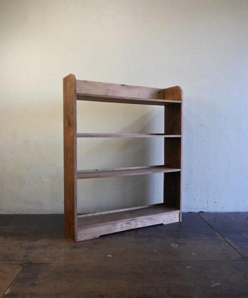 古い木味の杉材4段棚 | 古家具 古道具 - SANNPO 古道具店