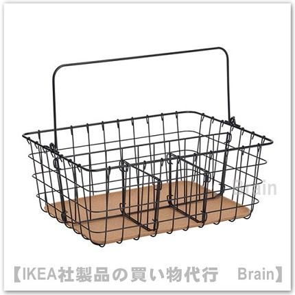 Pleja ワイヤーバスケット 持ち手付き ブラック ikea通販オンライン イケア社製品の通販 買い物代行 Brain Pleja ワイヤーバスケット 持ち手付き ブラック ikea通販オンライン イケア社製品の通販 買い物代行 Brain
