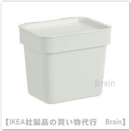 Hallbar ゴミ箱3l ライトグレー ｉｋｅａ通販オンライン イケア社製品の通販 買い物代行 Brain