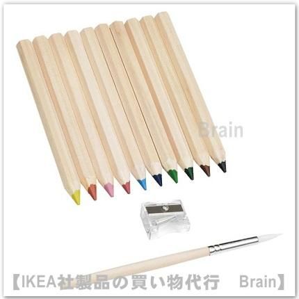 送料無料の商品 MÅLA ：色鉛筆【10本セット】 - IKEA通販オンライン/イケア マーカー・蛍光ペン