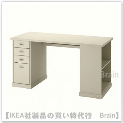 ★デスク「ヴェビョン」学習机★ VEBJÖRN/ヴェビョン：デスク（ベージュ） - IKEA通販オンライン