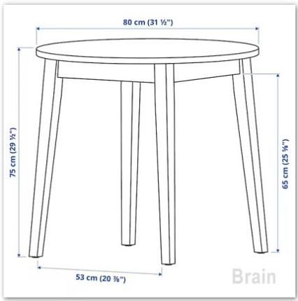 NACKANÄS/ナッカンネース:テーブル【2~4人用】アカシア材 NACKANÄS/ナッカンネース:テーブル【2~4人用】アカシア材