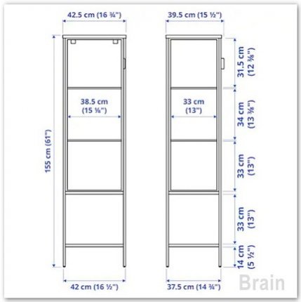 RUDSTA/ルードスタ：コレクションケース42x37x155 cm（ライトグリーン） - ＩＫＥＡ通販オンライン/イケア 社製品の通販・買い物代行【Brain】