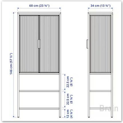 【福岡近郊限定IKEA】モスショーン　強化ガラス　ショーケース　スチールラック モスショーン- 家具・インテリア 【福岡近郊限定IKEA】モスショーン