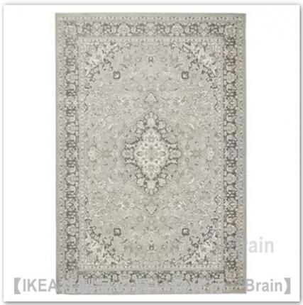 VEDBÄK/ヴェードベック：ラグ パイル短170x230 cm（ライトグレー