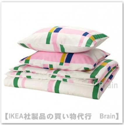 MARKERAD マルケラッド 掛け布団カバー&枕カバー Virgil Abloh × IKEA