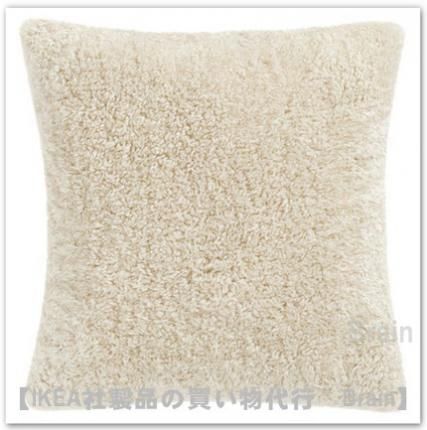 ÅSJORDFLY/オーシヨルドフリー:クッションカバー50x50 cm(オフ ÅSJORDFLY/オーシヨルドフリー:クッションカバー50x50 cm(オフ