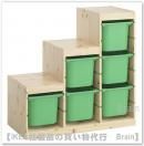 TROFAST/¥È¥í¥Õ¥¡¥¹¥È¡§¼ýǼ¥³¥ó¥Ó¥Í¡¼¥·¥ç¥ó94x44x91 cm¡Ê¥é¥¤¥È¥Û¥ï¥¤¥È¥¹¥Æ¥¤¥ó¥Ñ¥¤¥ó/¥Ö¥é¥¤¥È¥°¥ê¡¼¥ó¡Ë