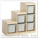 TROFAST/¥È¥í¥Õ¥¡¥¹¥È¡§¼ýǼ¥³¥ó¥Ó¥Í¡¼¥·¥ç¥ó94x44x91 cm¡Ê¥é¥¤¥È¥Û¥ï¥¤¥È¥¹¥Æ¥¤¥ó¥Ñ¥¤¥ó/¥°¥ì¡¼¡Ë