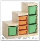 TROFAST/¥È¥í¥Õ¥¡¥¹¥È¡§¼ýǼ¥³¥ó¥Ó¥Í¡¼¥·¥ç¥ó94x44x91 cm¡Ê¥é¥¤¥È¥Û¥ï¥¤¥È¥¹¥Æ¥¤¥ó¥Ñ¥¤¥ó/¥é¥¤¥È¥ª¥ì¥ó¥¸¡¦¥Ö¥é¥¤¥È¥°¥ê¡¼¥ó¡Ë