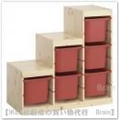 TROFAST/¥È¥í¥Õ¥¡¥¹¥È¡§¼ýǼ¥³¥ó¥Ó¥Í¡¼¥·¥ç¥ó94x44x91 cm¡Ê¥é¥¤¥È¥Û¥ï¥¤¥È¥¹¥Æ¥¤¥ó¥Ñ¥¤¥ó/¥ì¥Ã¥É¡Ë