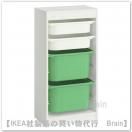 TROFAST/¥È¥í¥Õ¥¡¥¹¥È¡§¼ýǼ¥³¥ó¥Ó¥Í¡¼¥·¥ç¥ó46x30x95 cm¡Ê¥Û¥ï¥¤¥È/¥Û¥ï¥¤¥È¡¦¥Ö¥é¥¤¥È¥°¥ê¡¼¥ó¡Ë