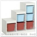 TROFAST/¥È¥í¥Õ¥¡¥¹¥È¡§¼ýǼ¥³¥ó¥Ó¥Í¡¼¥·¥ç¥ó99x44x95 cm¡Ê¥Û¥ï¥¤¥È/¥é¥¤¥È¥Ö¥ë¡¼¡¦¥ì¥Ã¥É¡Ë