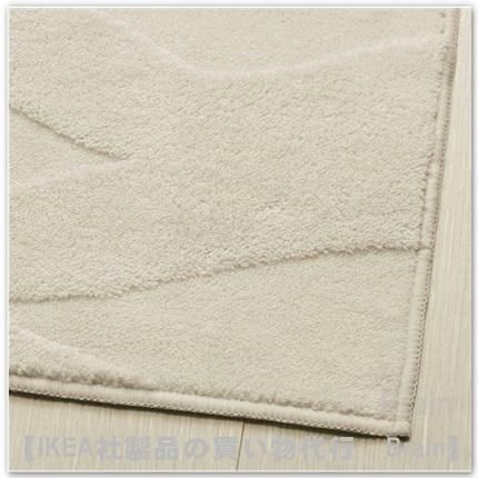 VÄXELFEL/ヴェクセルフェル：ラグ パイル短133x195 cm（オフ