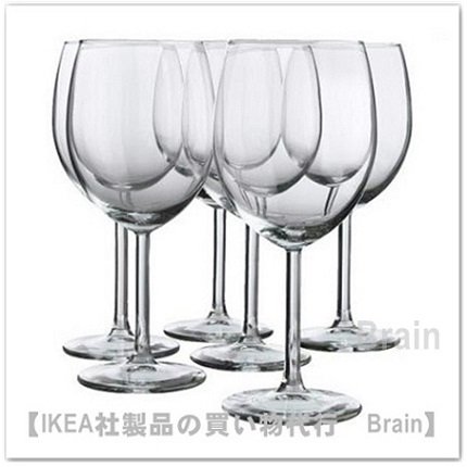 SVALKA：赤ワイングラス【6個セット】 - IKEA社製品の買い物代行 Brain