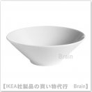 IKEA 365+ ：深皿/ ボウル17 cm（ホワイト）