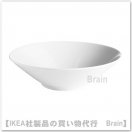 IKEA 365+ ：深皿/ ボウル22 cm（ホワイト）