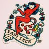 LOWBROW STICKER / LADY LUCK -Vince Ray