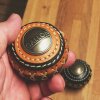 ͽ - LEATHER SHIFT KNOB / 5/16-18 for MINI COOPER 