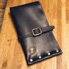 FOLDING LEATHER TOOL BAG / BK（フォールディングレザーツールバッグ / ブラック）<img class='new_mark_img2' src='https://img.shop-pro.jp/img/new/icons20.gif' style='border:none;display:inline;margin:0px;padding:0px;width:auto;' />